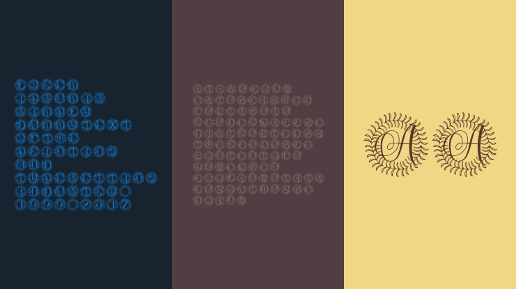 Cresverde Monogram Font