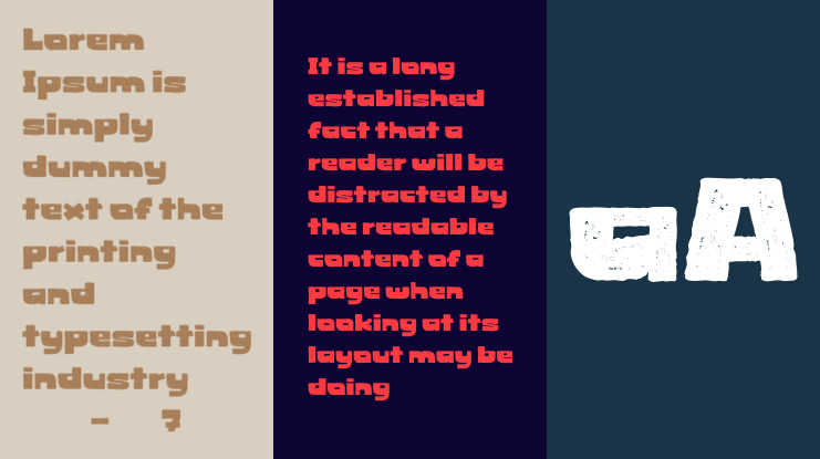 KONG BUFAR Trial Font