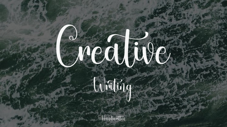 Creative Writing Font