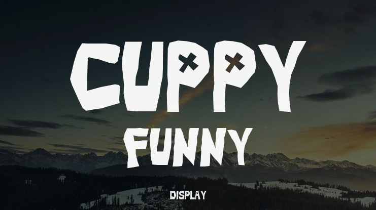 Cuppy Funny Font