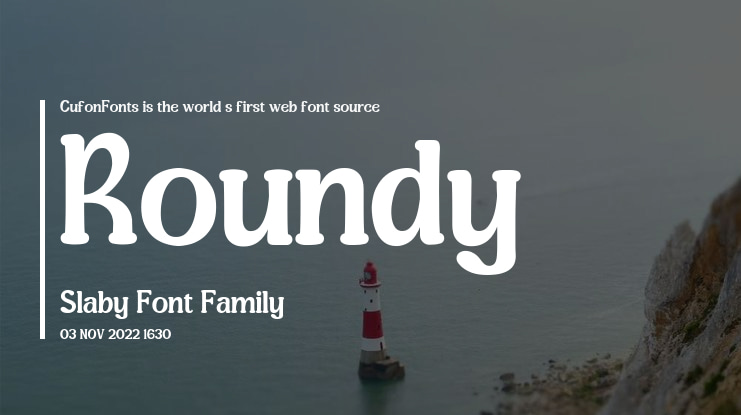 Roundy Slaby Font