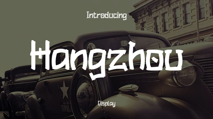 Hangzhou Font