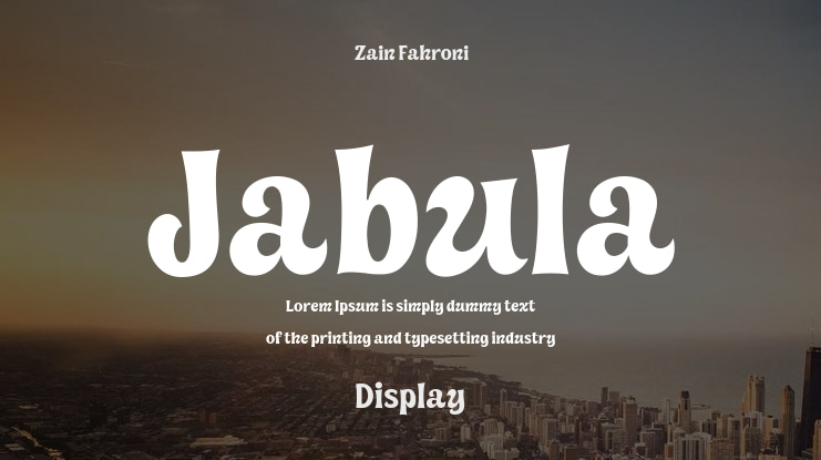 Jabula Font