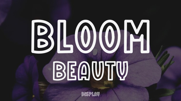 Bloom Beauty Font