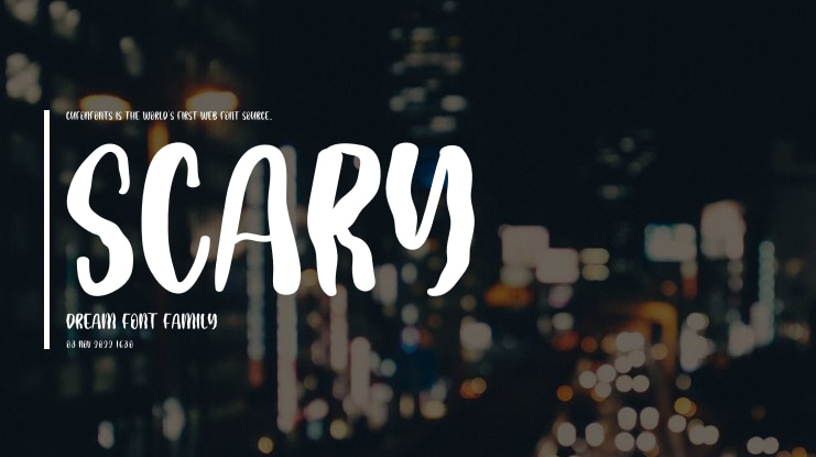 Scary Dream Font