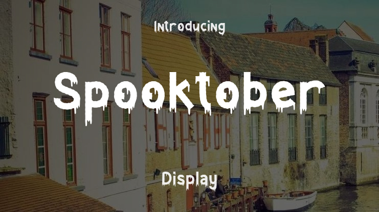Spooktober Font