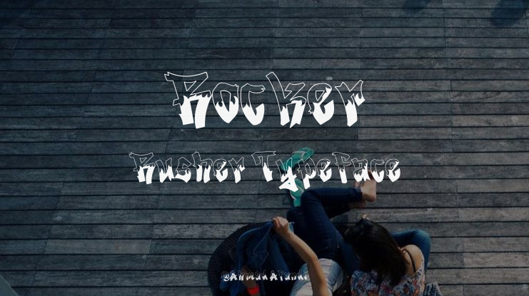 Rocker Rusher Font