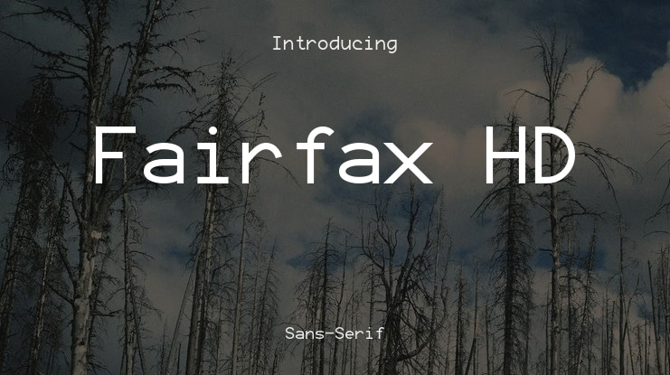Fairfax HD Font