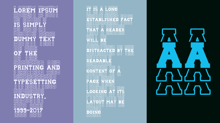 Blocksmith Stacked Font
