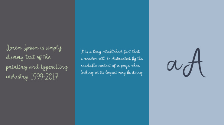 Beautiful Font Family