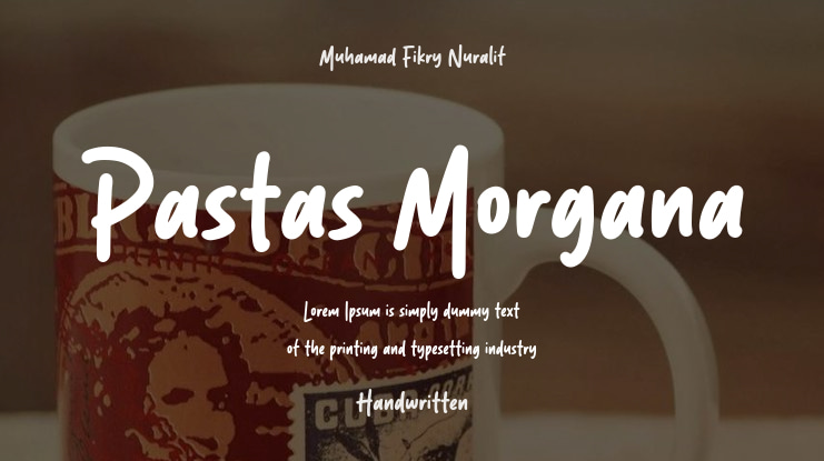 Pastas Morgana Font