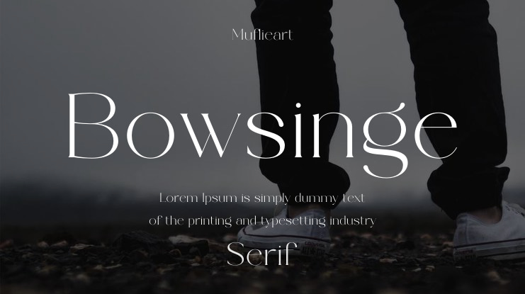 Bowsinge Font