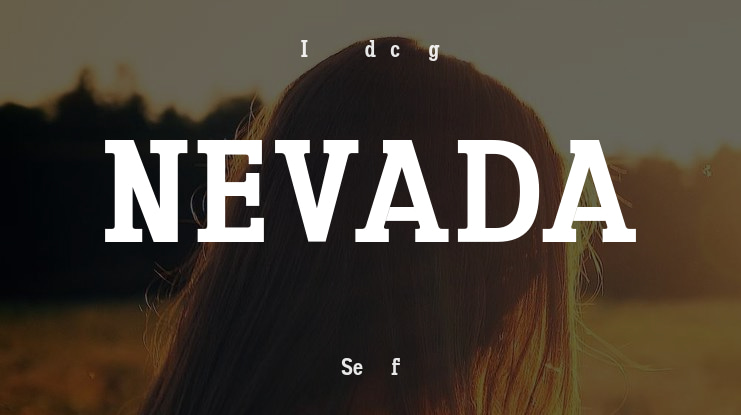 NEVADA Font Family