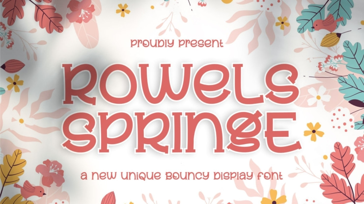 Rowels Springe Font
