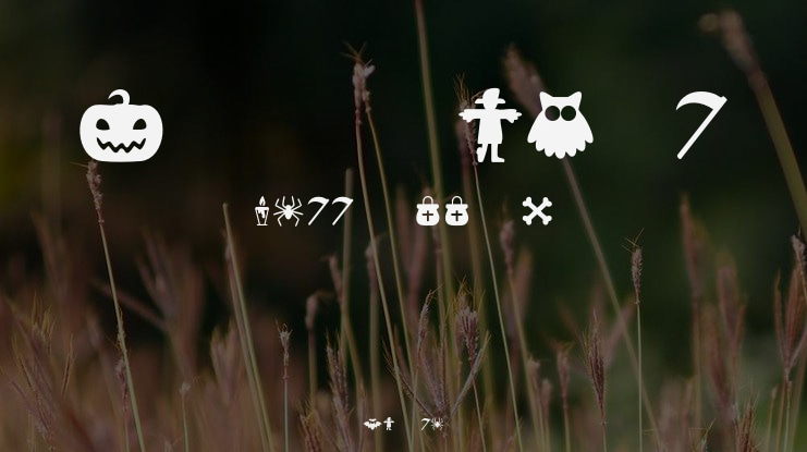 Boo-tiful Halloween Font