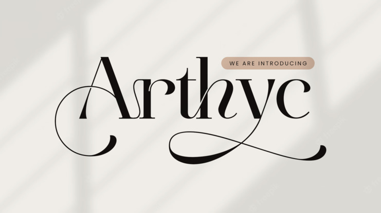 Arthyc Font