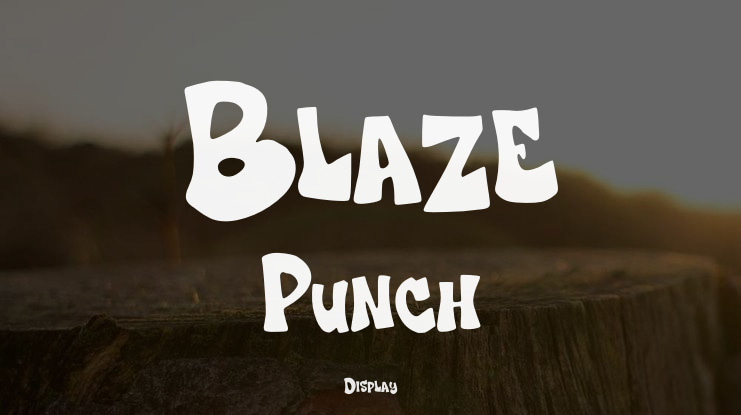 Blaze Punch Font Family