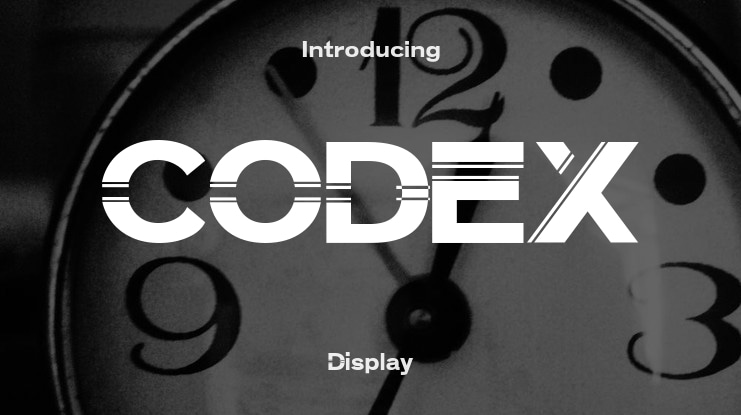 CODEX Font Family
