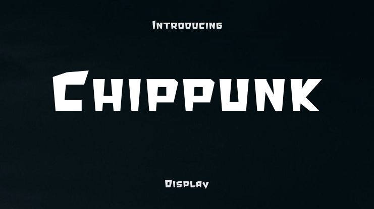 Chippunk Font