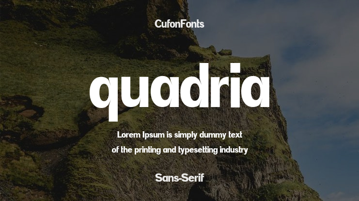 quadria Font Family