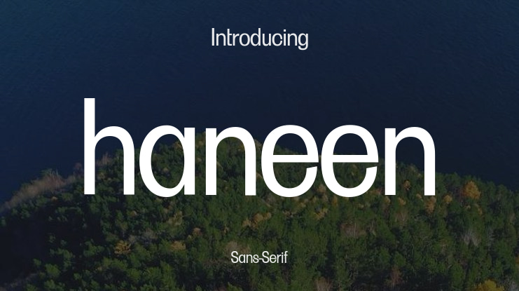 haneen Font Family