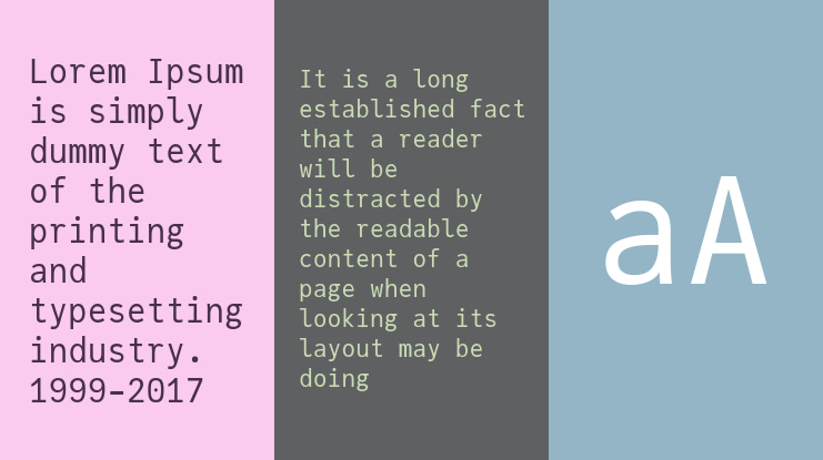 JuliaMono Font Family