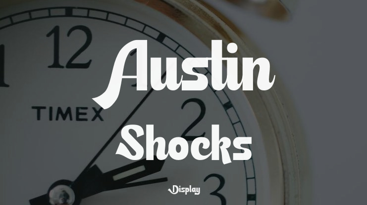 Austin Shocks Font