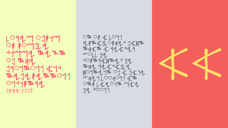 English To Manakahthey Font