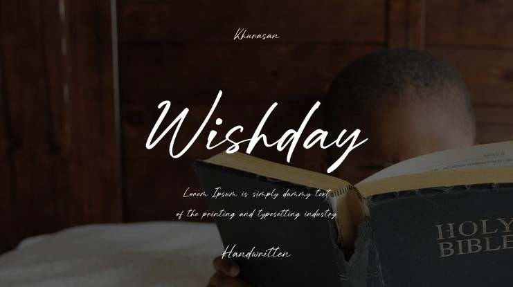 Wishday Font