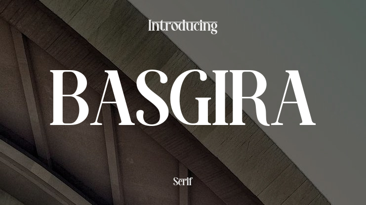 BASGIRA Font