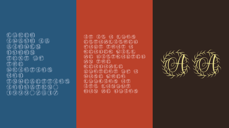 Botanest Monogram Font