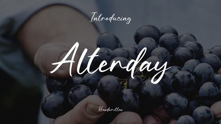 Alterday Font