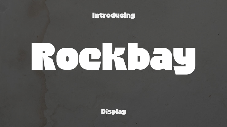 Rockbay Font