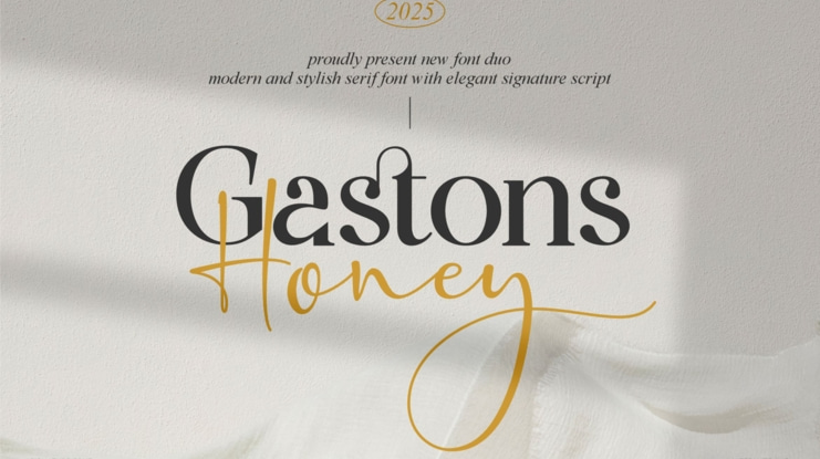 Gaston Honey Font
