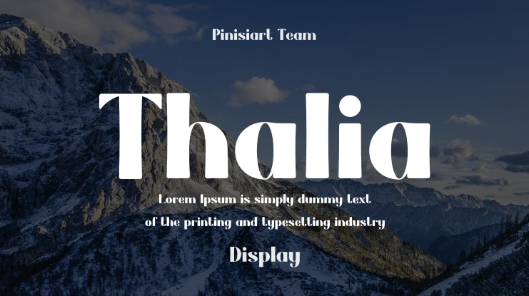 Thalia Font