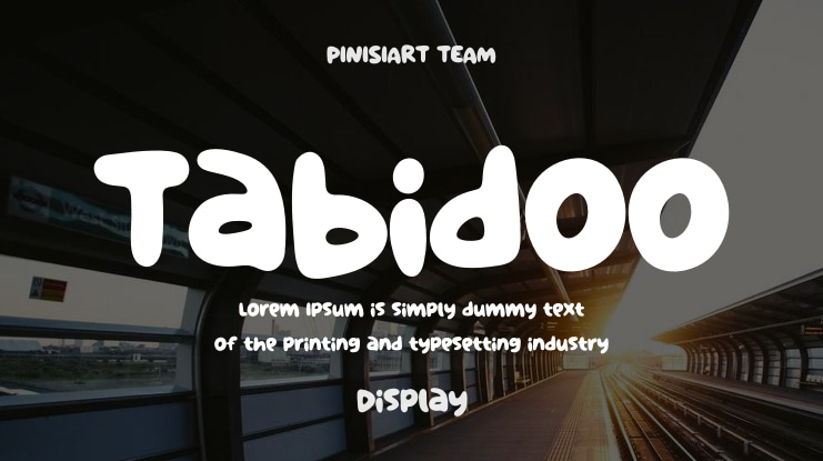 Tabidoo Font