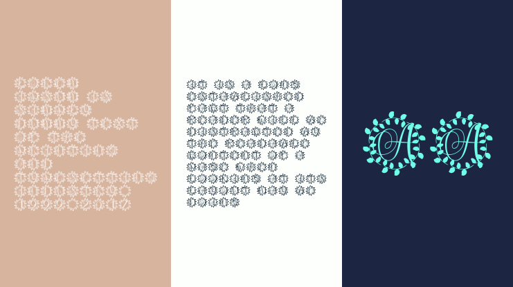 Florava Monogram Font