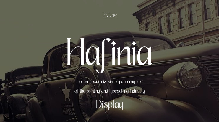 Hafinia Font