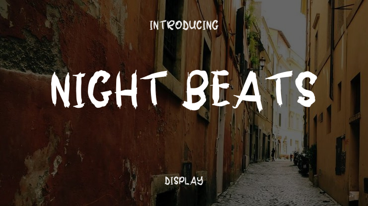 Night Beats Font