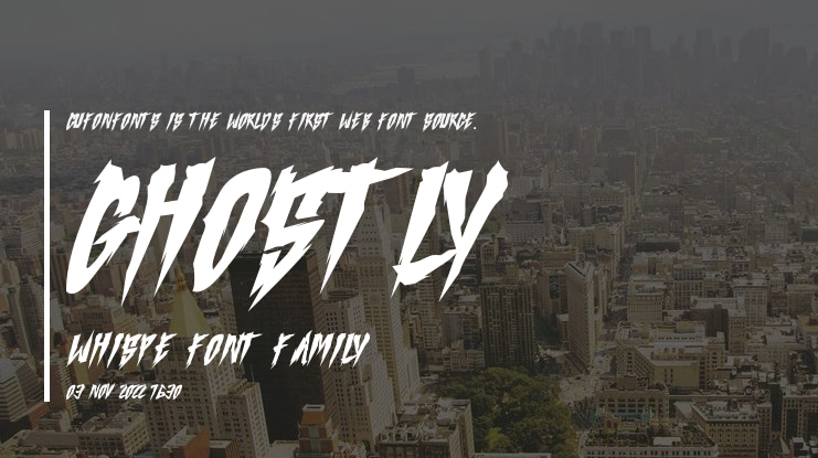 Ghostly Whispe Font