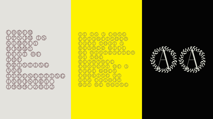 Herbalique Monogram Font