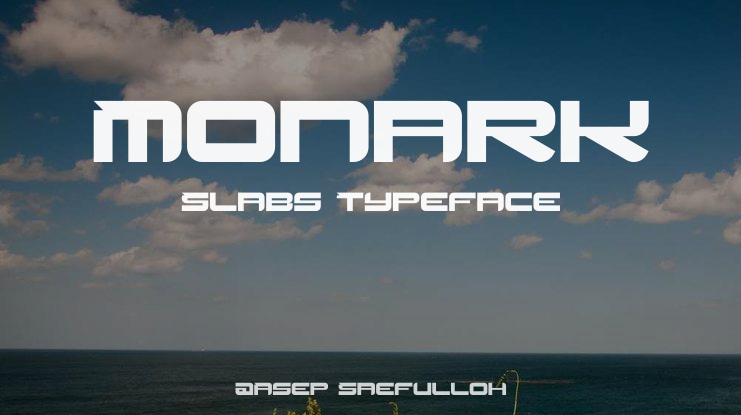 Monark Slabs Font Family