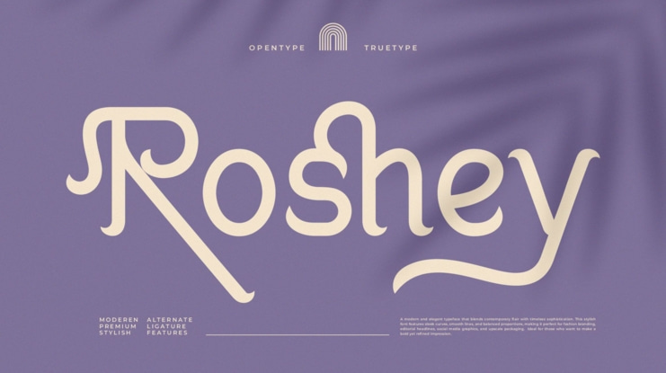 Roshey Font