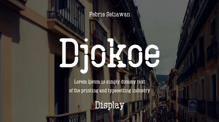 Djokoe Font Family