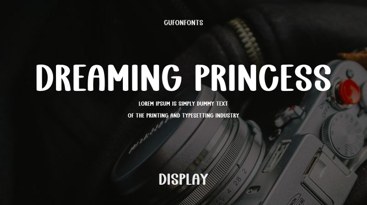 Dreaming Princess Font