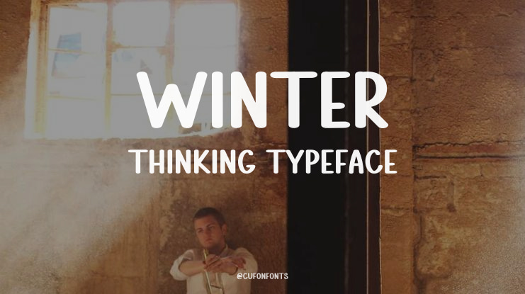 Winter Thinking Font