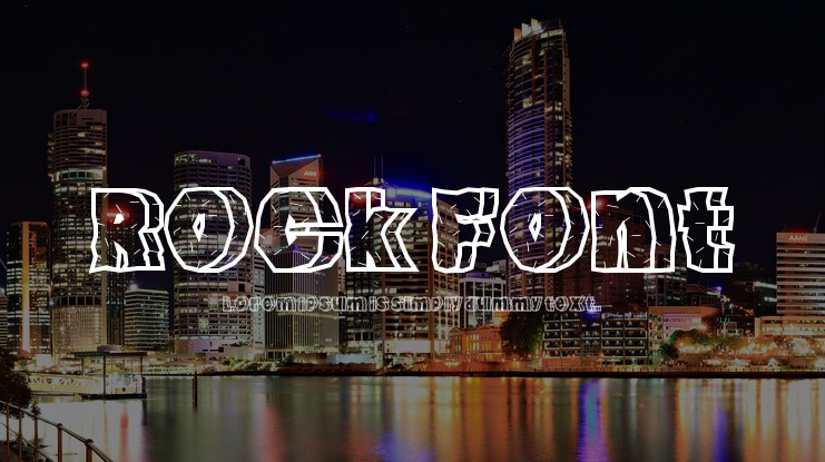 Rock Font
