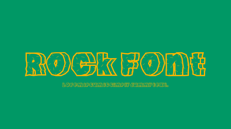 Rock Font