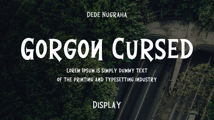Gorgon Cursed Font Family