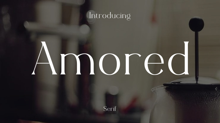 Amored Font